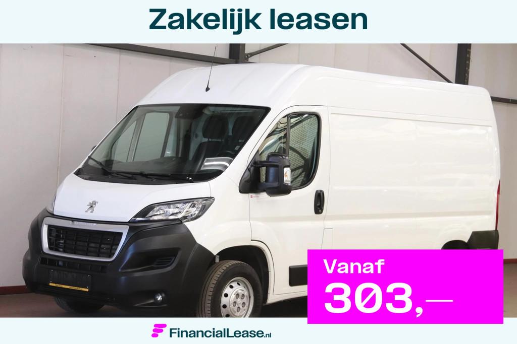 Peugeot Boxer 2.2 120PK L2H2 ACHTERUITRIJCAMERA EURO 6 Peuge, Voorwielaandrijving, Stof, Euro 6, 4 cilinders
