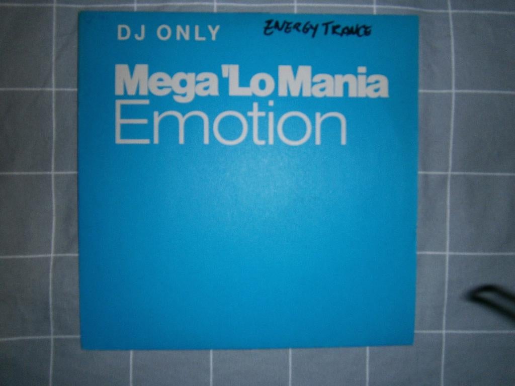 Mega 'Lo Mania ‎– Emotion. Gang Go Music. 2002 Energy Trance, Ophalen, Gebruikt, Techno of Trance, 2000 - 2009