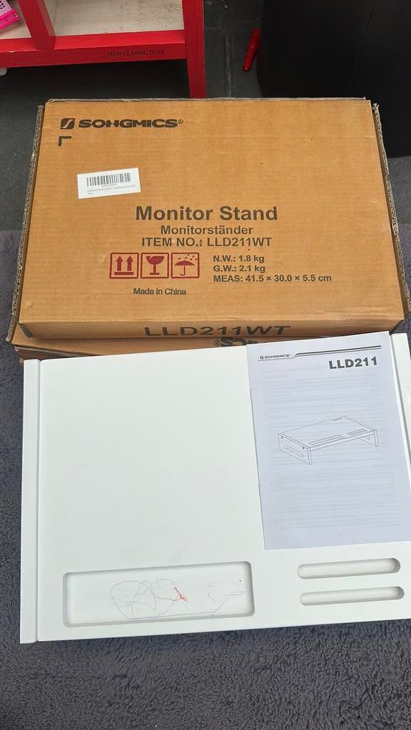 Laptop of monitor tafel!, Ophalen of Verzenden, Zo goed als nieuw