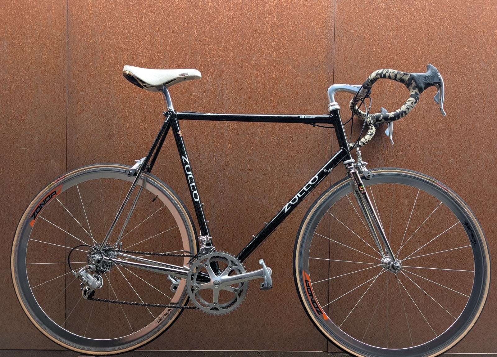 Buitenkans: Vintage Zullo racefiets in erg mooie staat., Fietsen en Brommers, Fietsen | Racefietsen, Staal, 15 tot 20 versnellingen