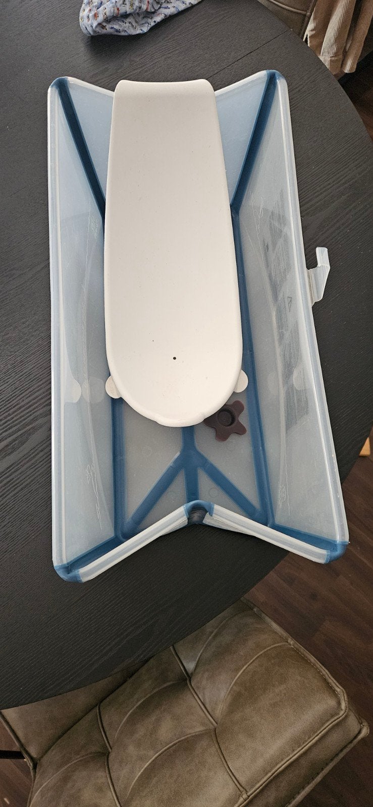 stokke Flex Bath tub + newborn inlay, Kinderen en Baby's, Ophalen, Gebruikt, Badje