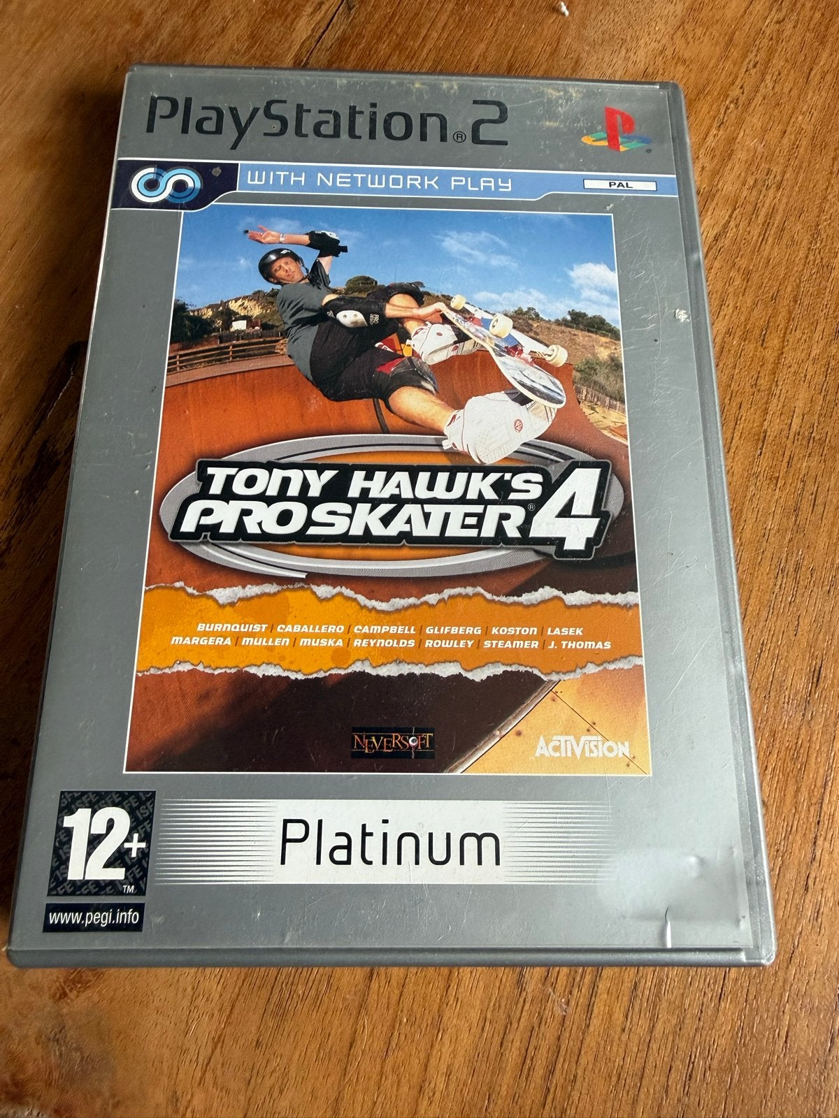 Tony Hawk's Pro Skater 4 Platinum Edition PS2, Spelcomputers en Games, Online, Gebruikt, Ophalen of Verzenden, 3 spelers of meer