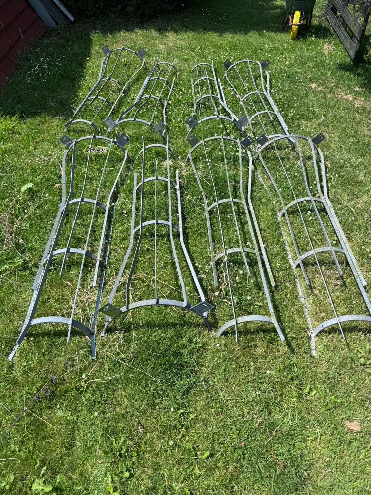 4 x Boom beschermers / Boomkorven, Ophalen, Gebruikt