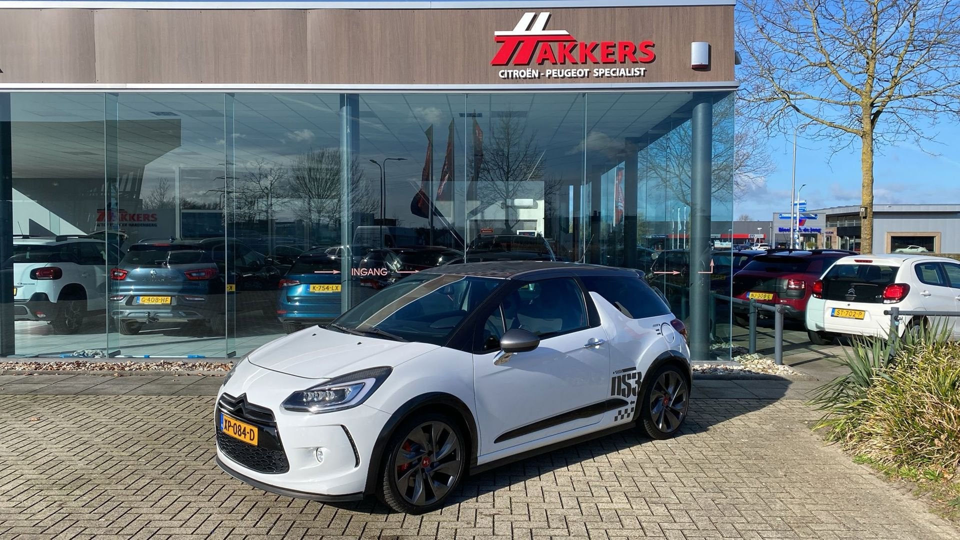 Citroen DS3 1.6 THP 200 Racing, Auto's, Citroën, Euro 5, Gebruikt, Parkeersensor, 4 cilinders