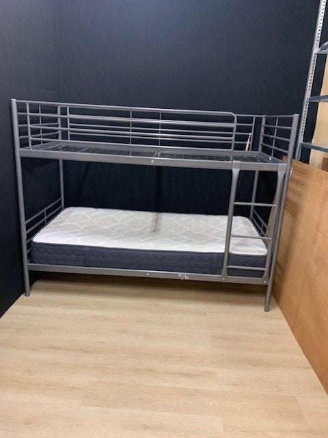 IKEA SVÄRTA Stapelbed 90x200 cm – Inclusief 1 Matras!, 90 cm, ., 160 tot 180 cm, Tweepersoons
