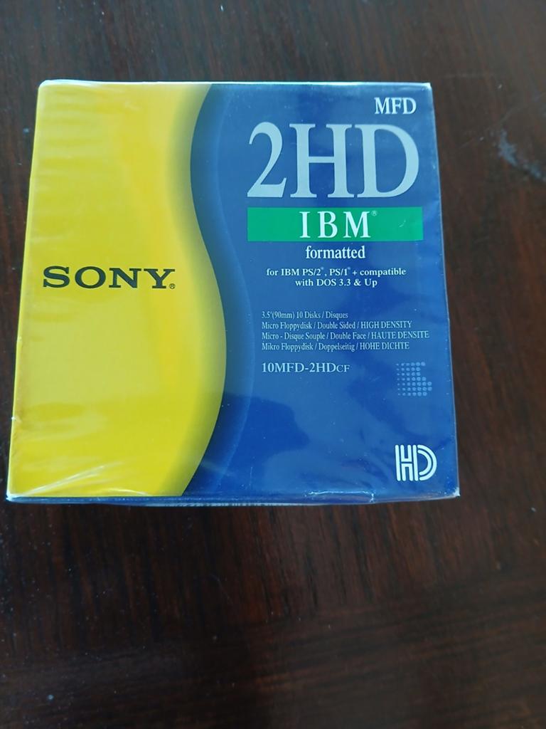 WD015 Nieuwe Sony 2HD IBM Floppy Disks (nog geseald), Ophalen of Verzenden, Nieuw, Overige typen, Sony