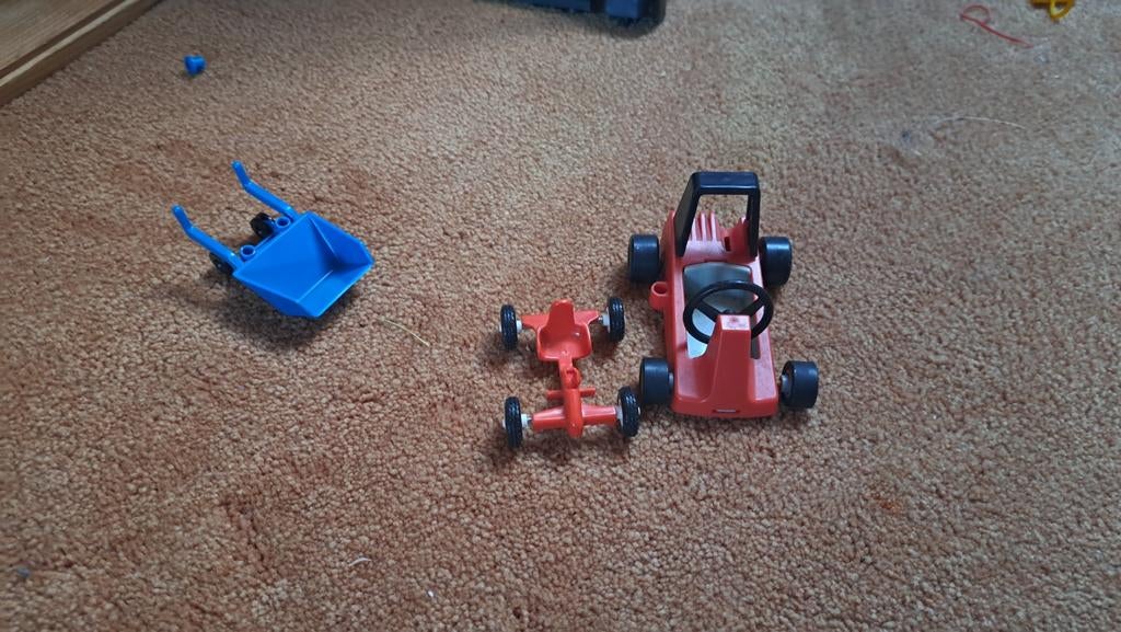 Playmobil karretjes, skelter, trapauto, kart, Ophalen of Verzenden, Gebruikt