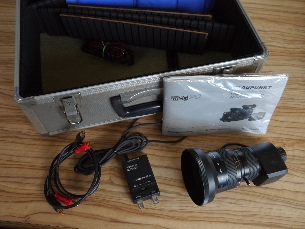 ZoomLens voor Blaupunkt CR-5000 plus adapter, Ophalen of Verzenden, VHS-C of SVHS-C, Overige typen