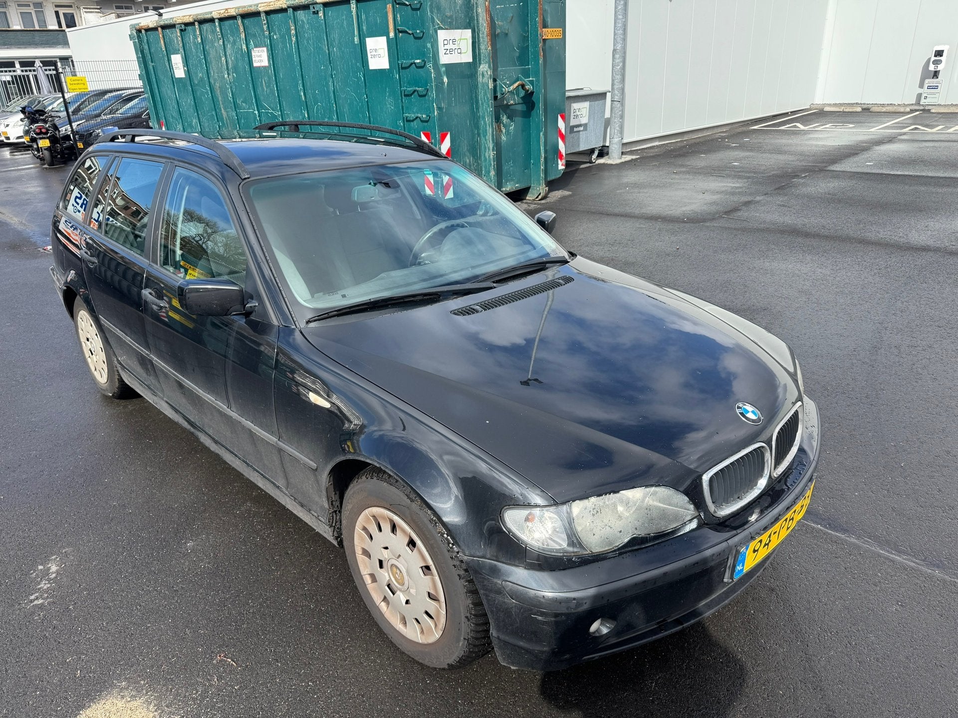 BMW 3-serie Touring 316i Black&Silver II, Auto's, Achterwielaandrijving, 4 cilinders, Zwart, Handgeschakeld
