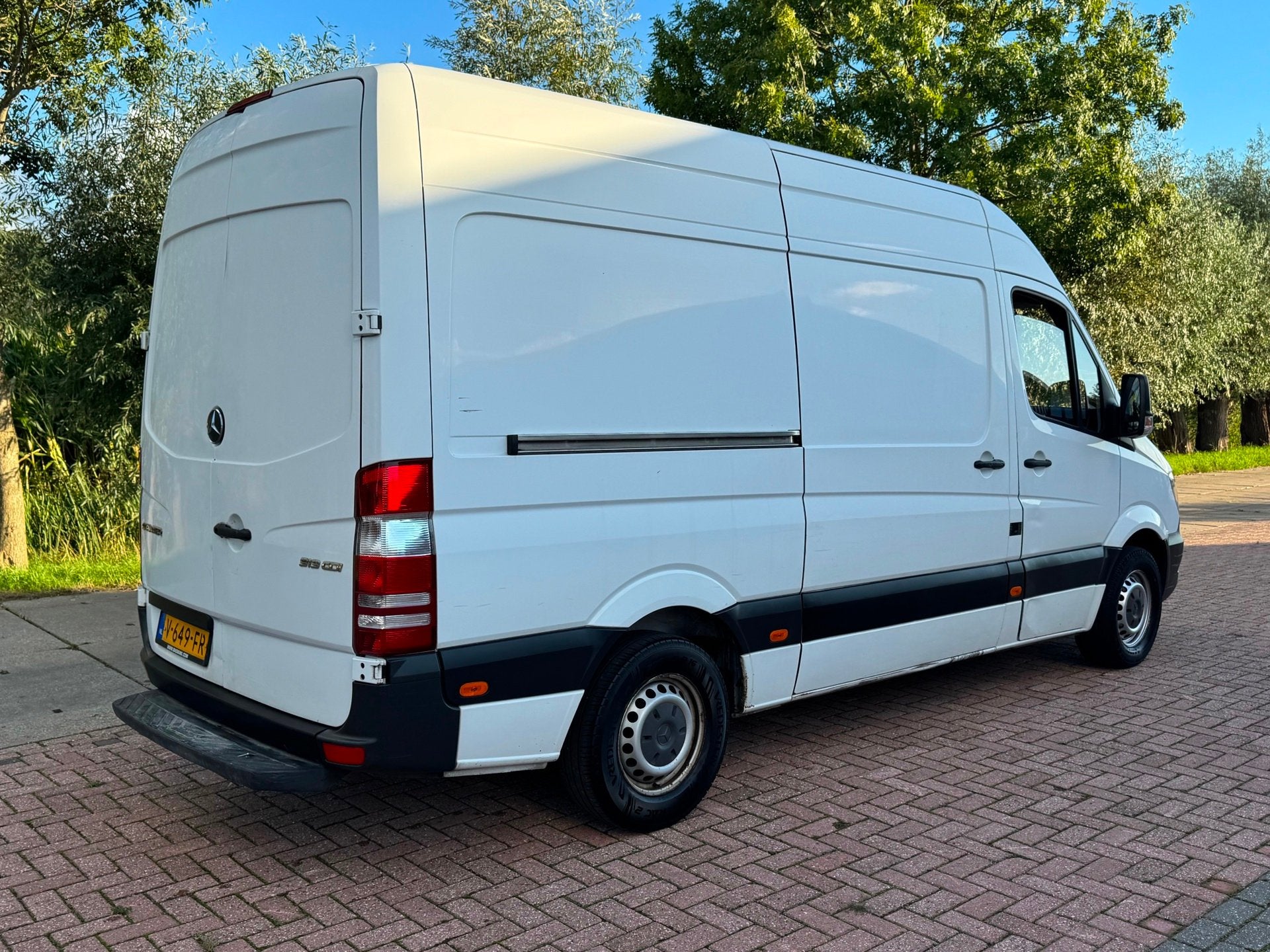 Mercedes-Benz Sprinter 313 2.2 CDI L2H2 2014 129PK AIRCO|CRU, Auto's, 13 km/l, Euro 5, Achterwielaandrijving, Gebruikt