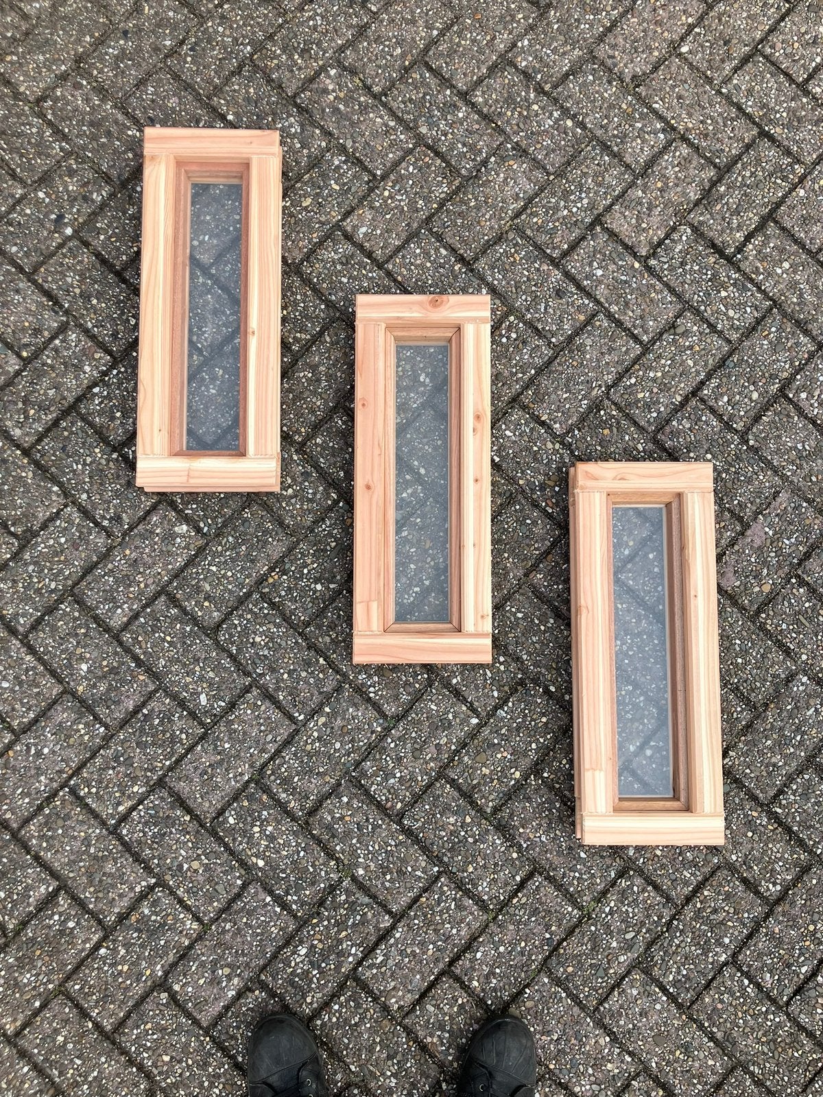 Douglas ramen 22x60 set van 3 st, Tuin en Terras, Ophalen, Zo goed als nieuw, 250 cm of meer, Planken