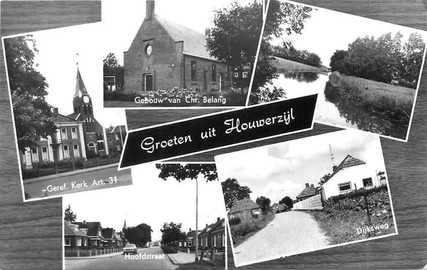 300-014-021 Houwerzijl, Verzenden, Voor 1920, Groningen