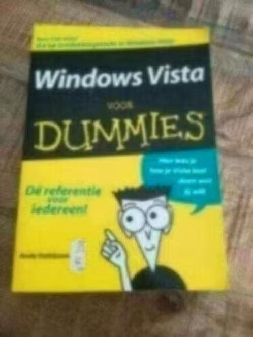 Windows Vista voor Dummies - Andy Rathbone, Boeken, Informatica en Computer, Ophalen of Verzenden, Zo goed als nieuw, Besturingssystemen