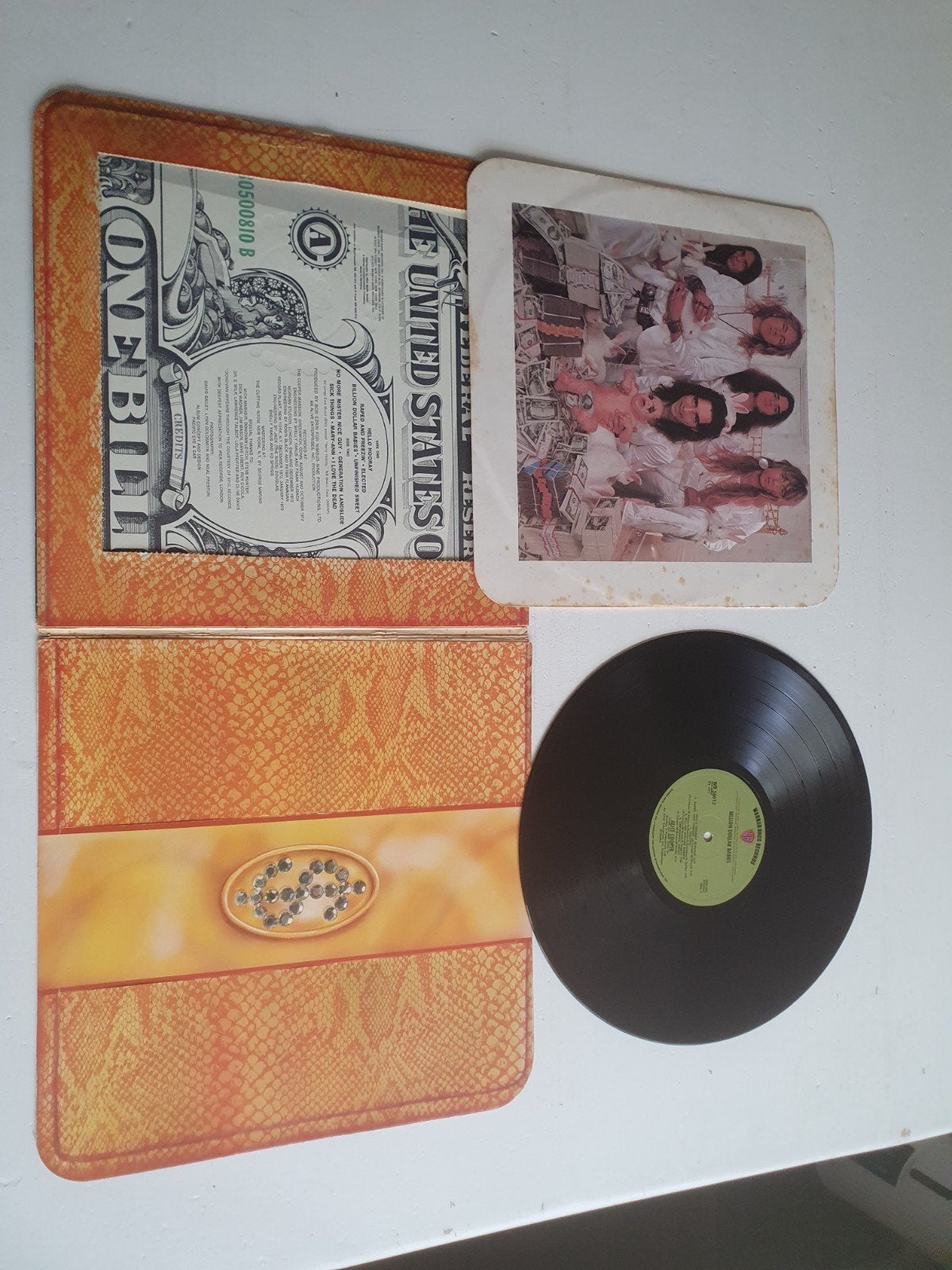 Alice Cooper - Billion Dollar Babies LP (1973), LP, Rock, Gebruikt, Originele persing