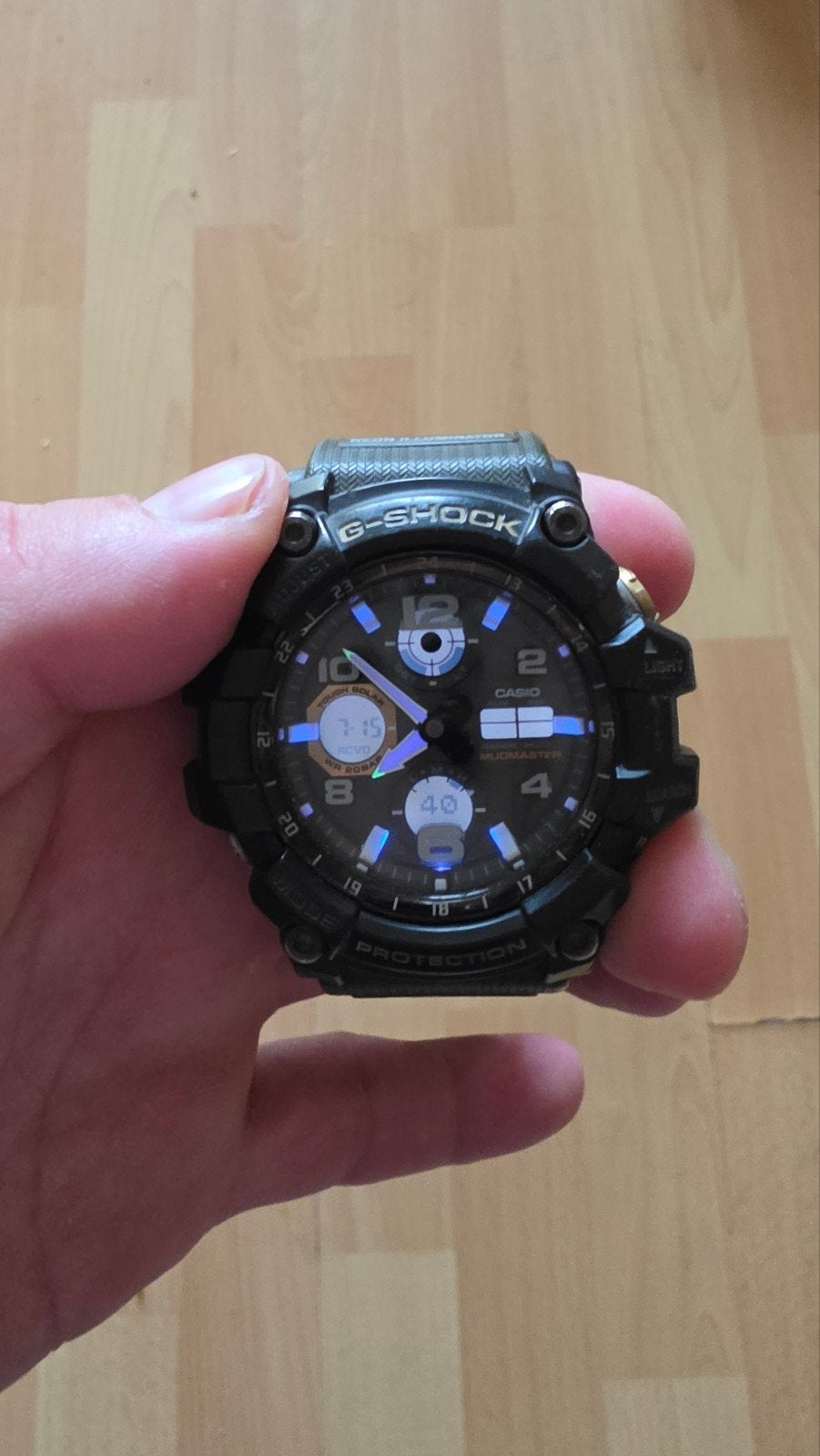 G shock gwg 100 mudmaster, Ophalen, Casio