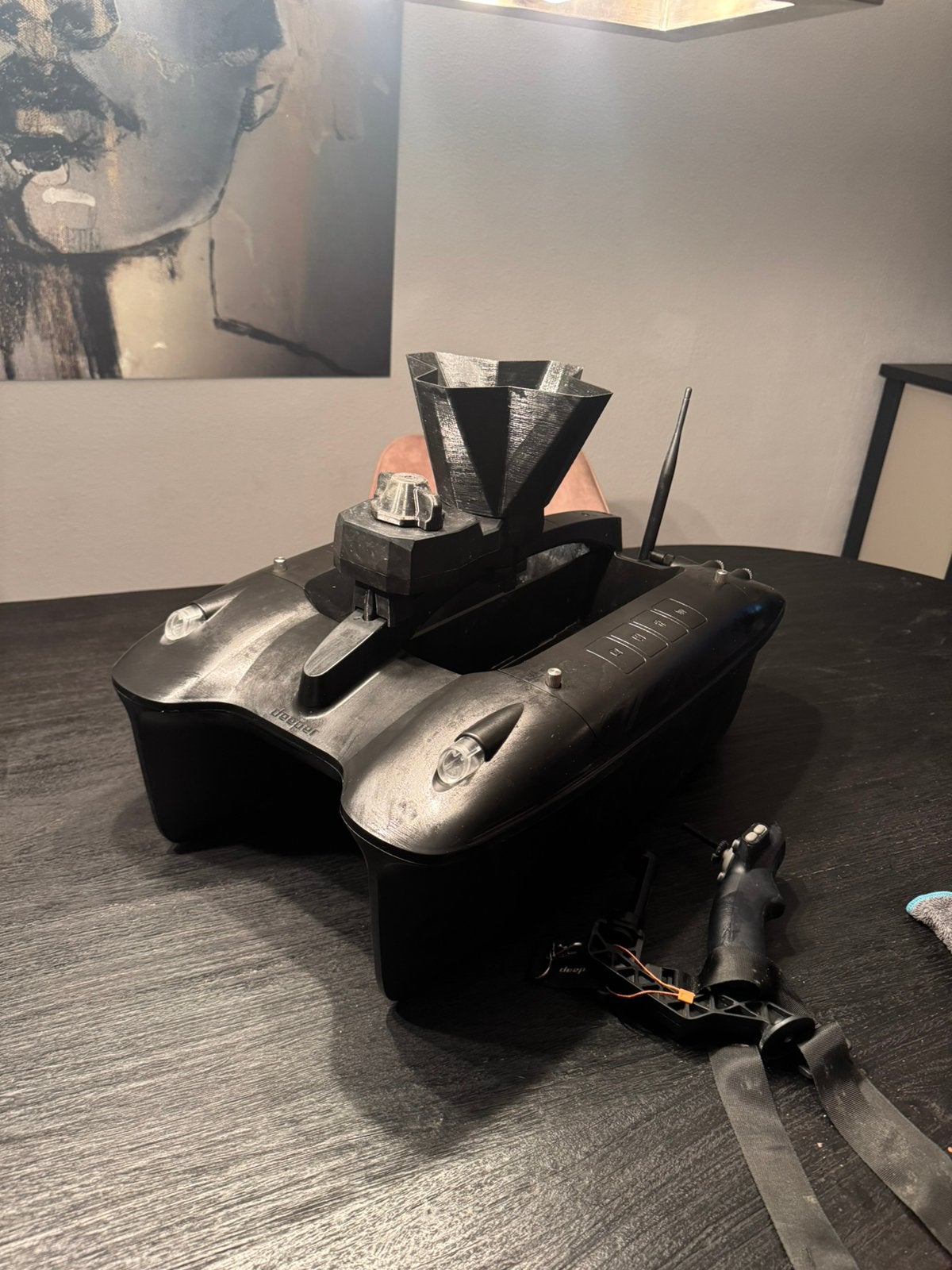 Deeper Quest + Carpbrothers bait spreader, Watersport en Boten, Ophalen, Zo goed als nieuw, Overige typen