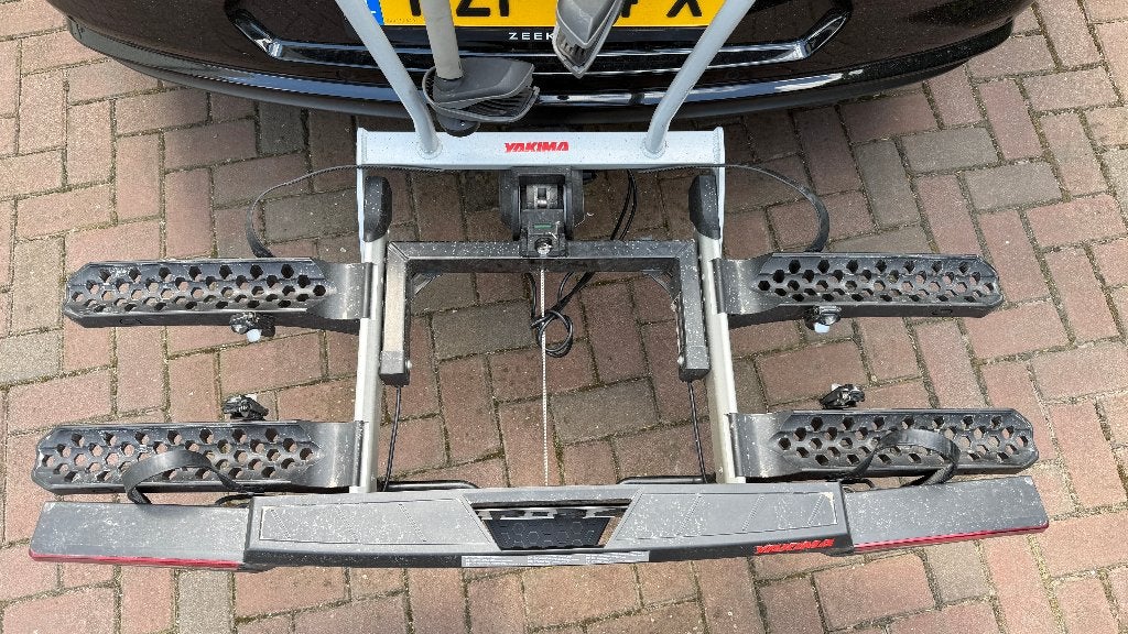 Fietsendrager, Ophalen, Gebruikt, Trekhaakdrager
