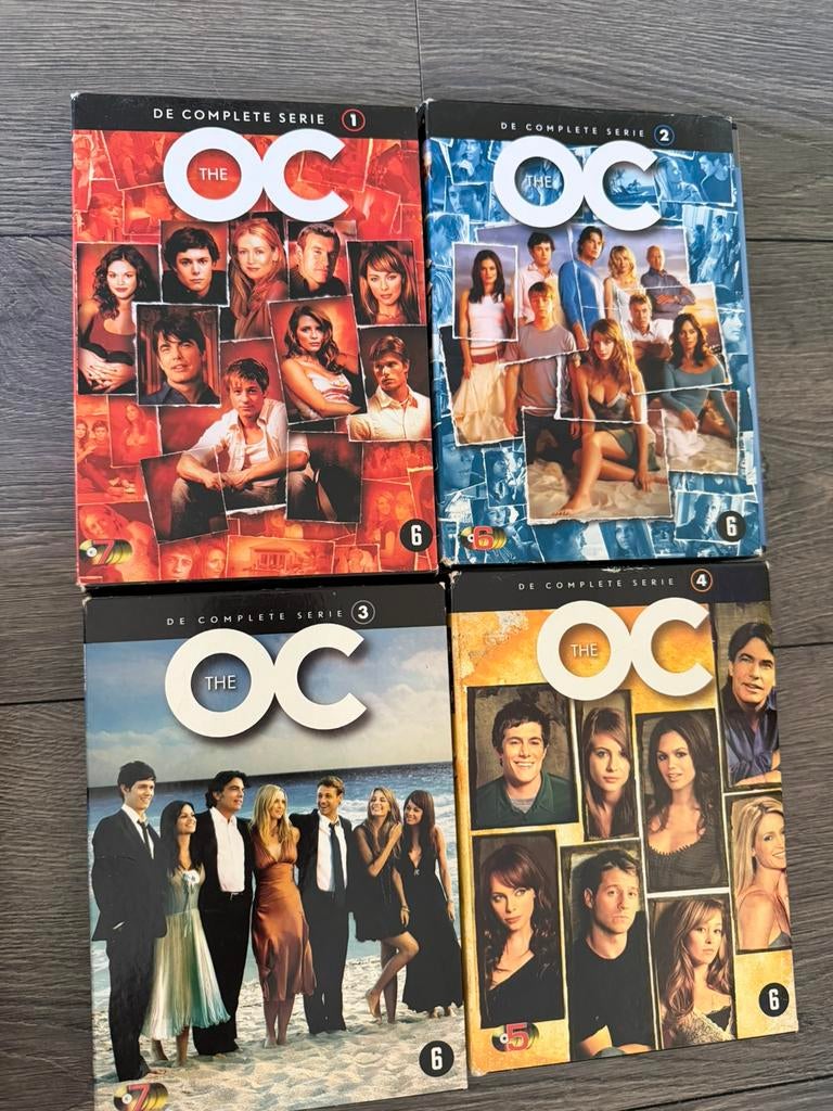 The OC seizoen 1 tm 4, Cd's en Dvd's, Dvd's | Tv en Series, Vanaf 12 jaar, Ophalen of Verzenden, Zo goed als nieuw