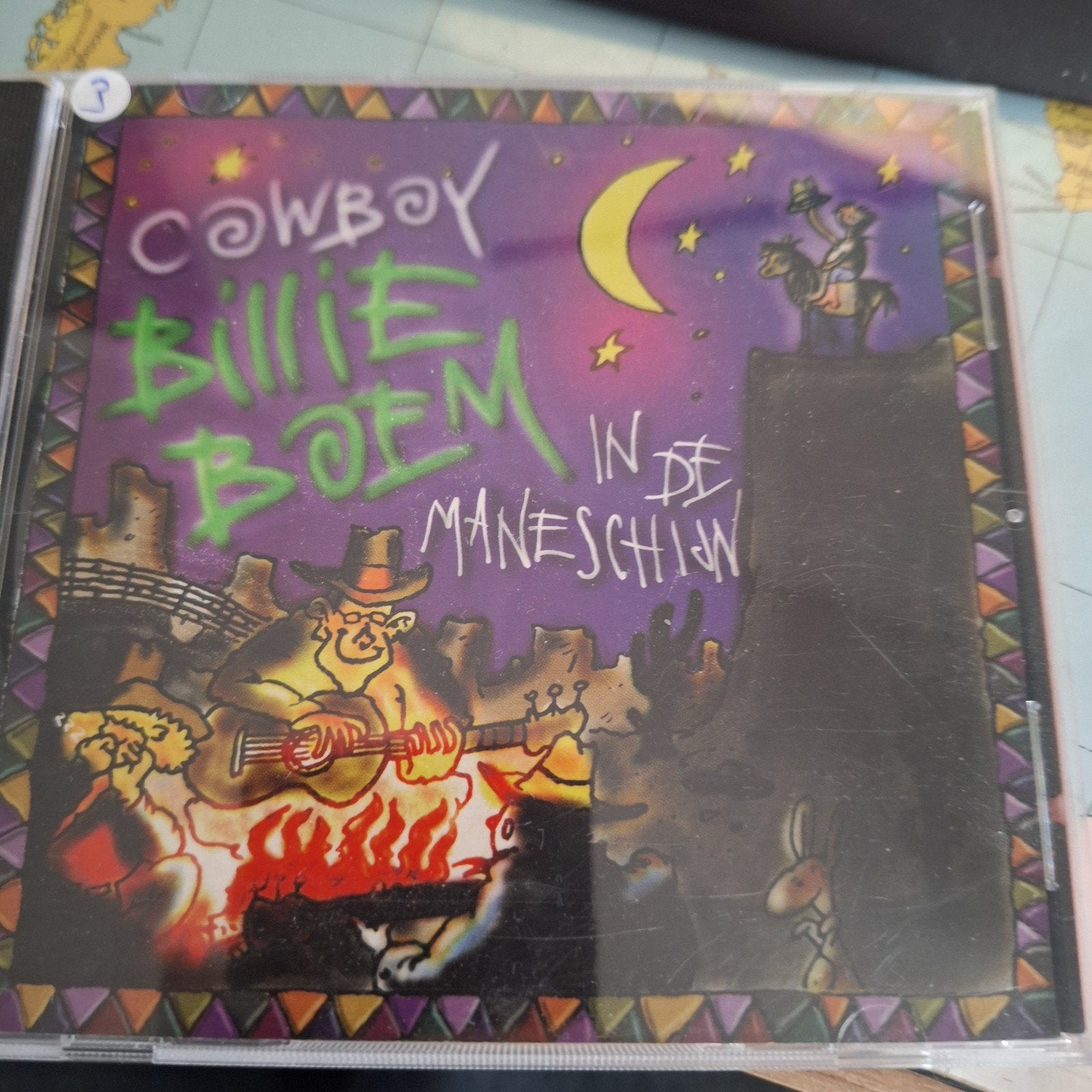 Cowboy Billie Boem - In de maneschijn CD (Kinderliedjes), Gebruikt, Tot 2 jaar, Ophalen of Verzenden, Muziek
