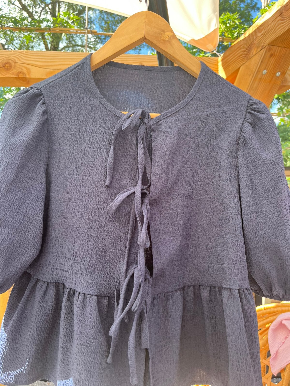 Top, Blauw, Ophalen of Verzenden, Zo goed als nieuw, Maat 34 (XS) of kleiner