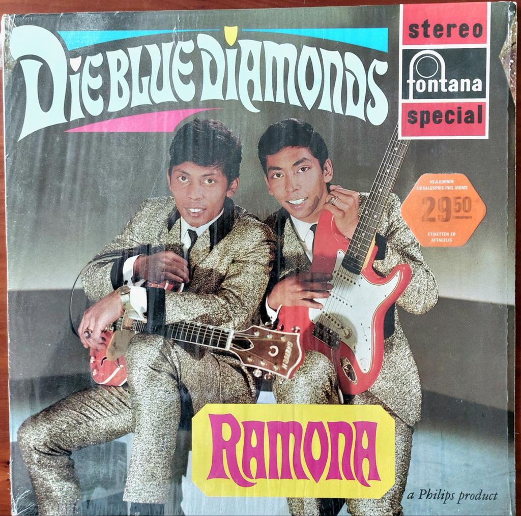 Die Blue Diamonds - Ramona (Stereo Fontana Special), Ophalen, Gebruikt, 12 inch