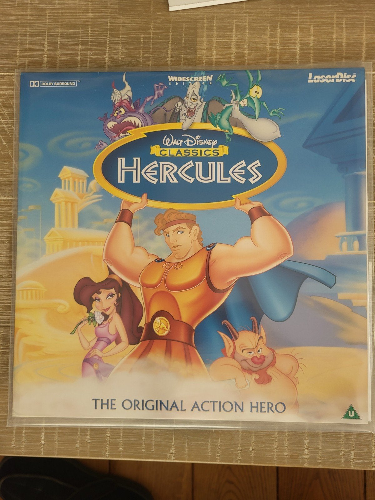 Hercules. (Pal Laserdisc), Alle leeftijden, Ophalen of Verzenden, Zo goed als nieuw