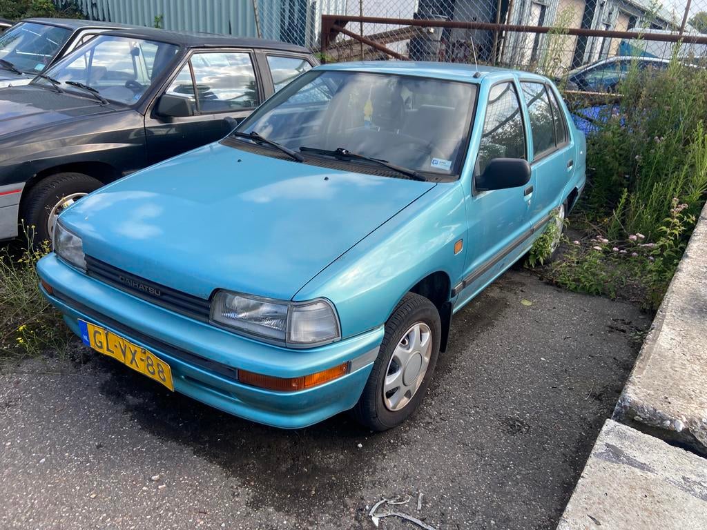 Daihatsu Charade 1.3 SG SDN 16V U9 1993 Groen, 4 cilinders, 400 kg, Origineel Nederlands, Bedrijf