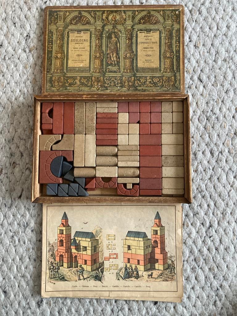 Vintage Anker Steinbaukasten Bouwdoos, Antiek en Kunst, Antiek | Speelgoed, Ophalen of Verzenden