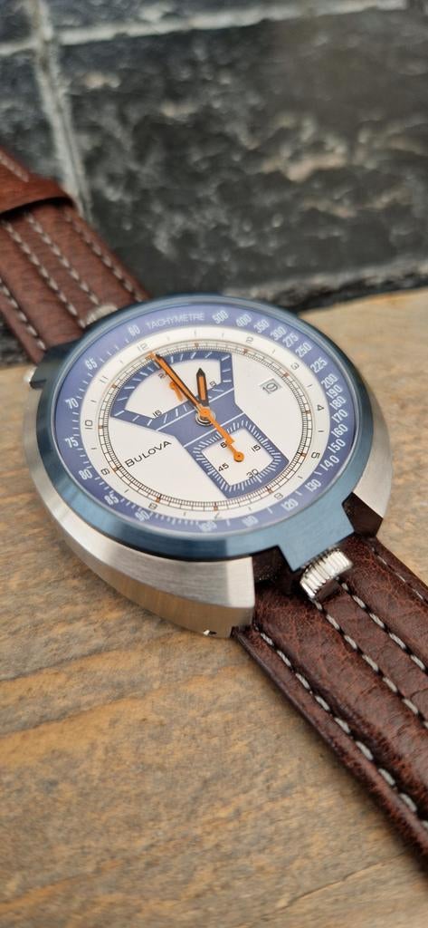 Horloge. Bulova Parking Meter. Limited Edition, Sieraden, Tassen en Uiterlijk, Ophalen of Verzenden, Staal, Overige merken