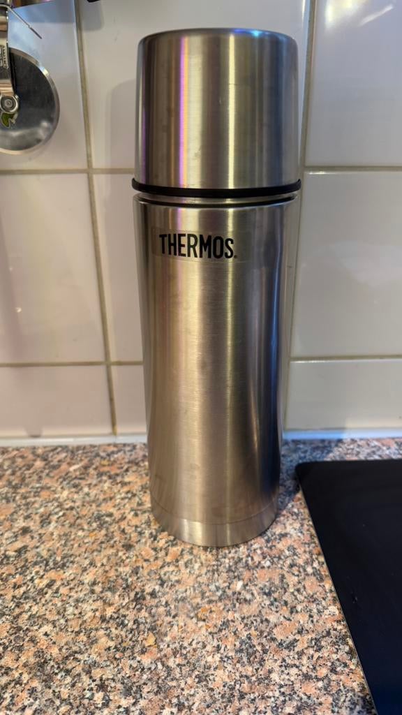 Thermos kan 1liter, Ophalen of Verzenden, Zo goed als nieuw