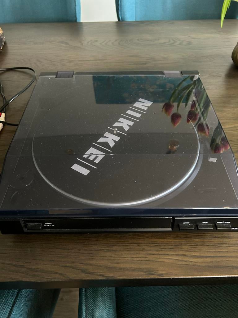 Nikkei Platenspeler - Vintage Draaitafel - USB aansluiting, Audio, Tv en Foto, Platenspelers, Overige merken, Gebruikt, Automatisch