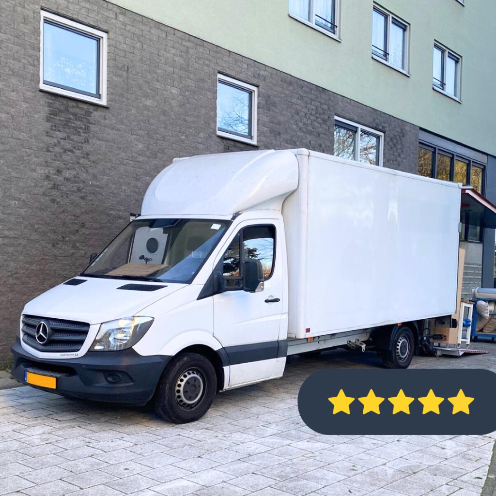 Busje chauffeur v.a €40/u | transport | verhuizen | koerier, Diensten en Vakmensen, Verhuizers en Opslag, Bedrijfsverhuizingen