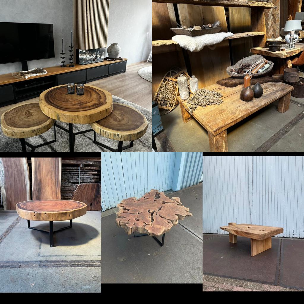 Salontafels in alle soorten en maten., Ophalen of Verzenden