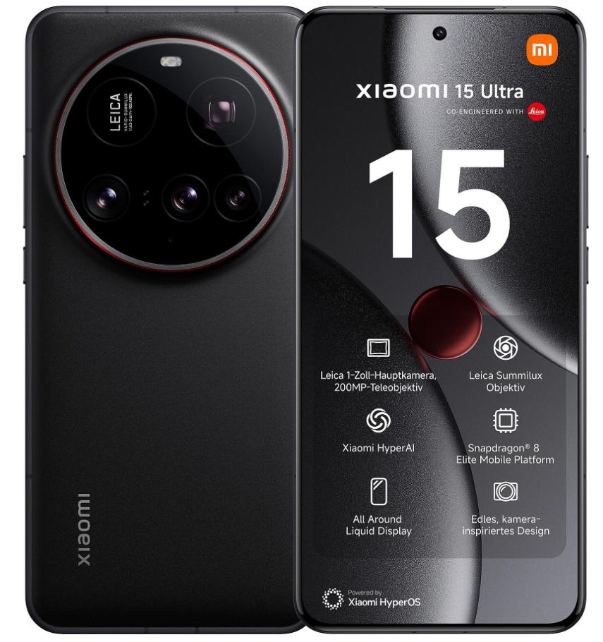 Xiaomi 15 Ultra – 512 GB – Zwart – NIEUW & Geseald Garantie, Telecommunicatie, Mobiele telefoons | Overige merken, Xiaomi, Overige modellen