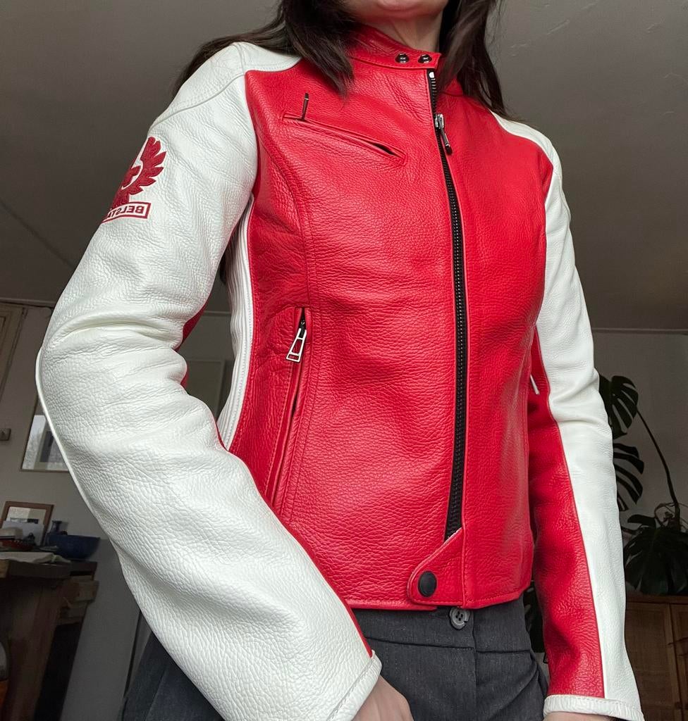 Belstaff Motorjas Dames Maat 40 - Nieuw, Motoren, Kleding | Motorkleding, Ophalen, Nieuw zonder kaartje, Dames, Jas | leer