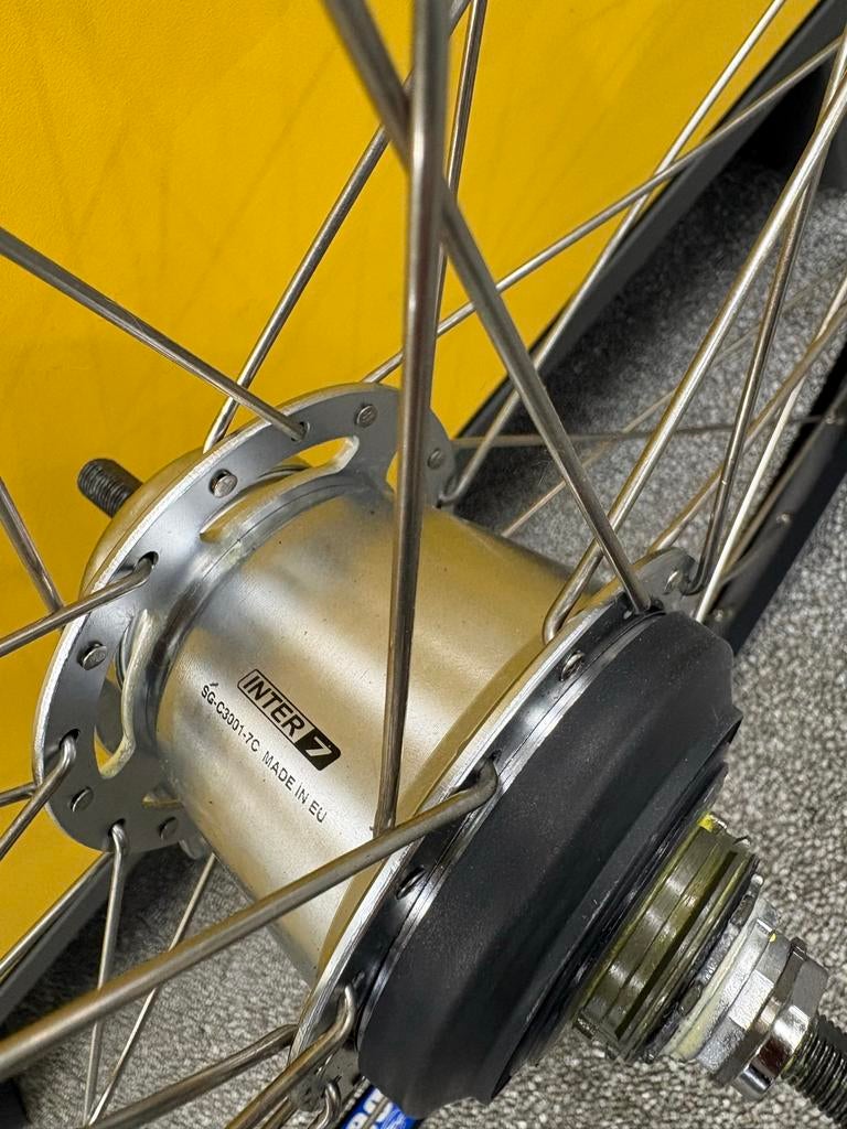Achterwiel fiets 26 inch Shimano Nexus 3/7 met TERUGTRAPREM, Fietsen en Brommers, Fietsonderdelen, Shimano Nexus, Nieuw, Shimano