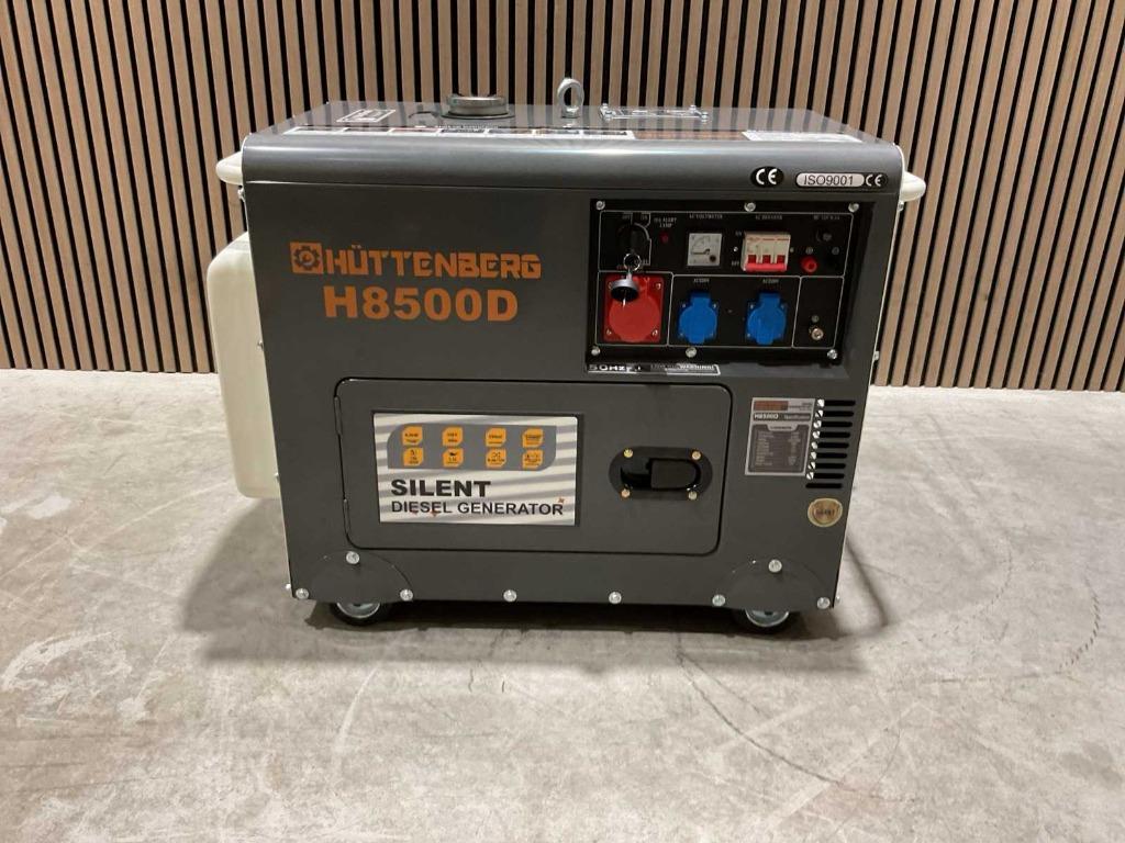 Huttenberg Diesel H8500D Stroomgenerator ‼️, Ophalen, Nieuw, Dieselolie
