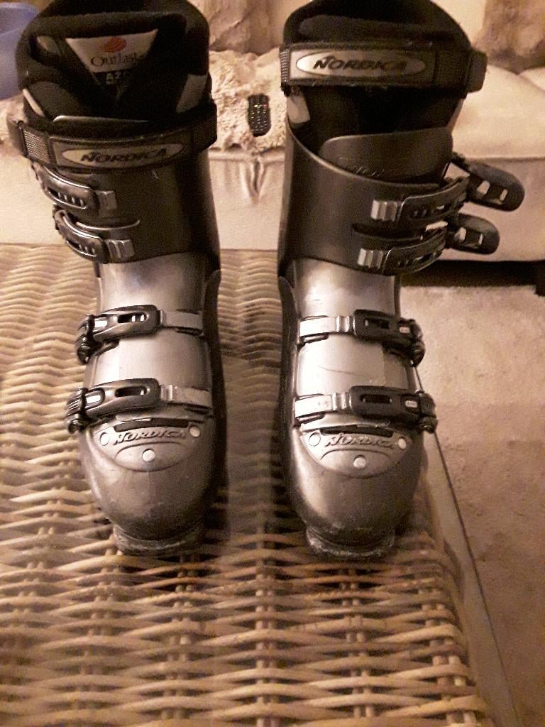 Skischoenen, Sport en Fitness, Skiën en Langlaufen, Ophalen, 160 tot 180 cm, Gebruikt, Schoenen