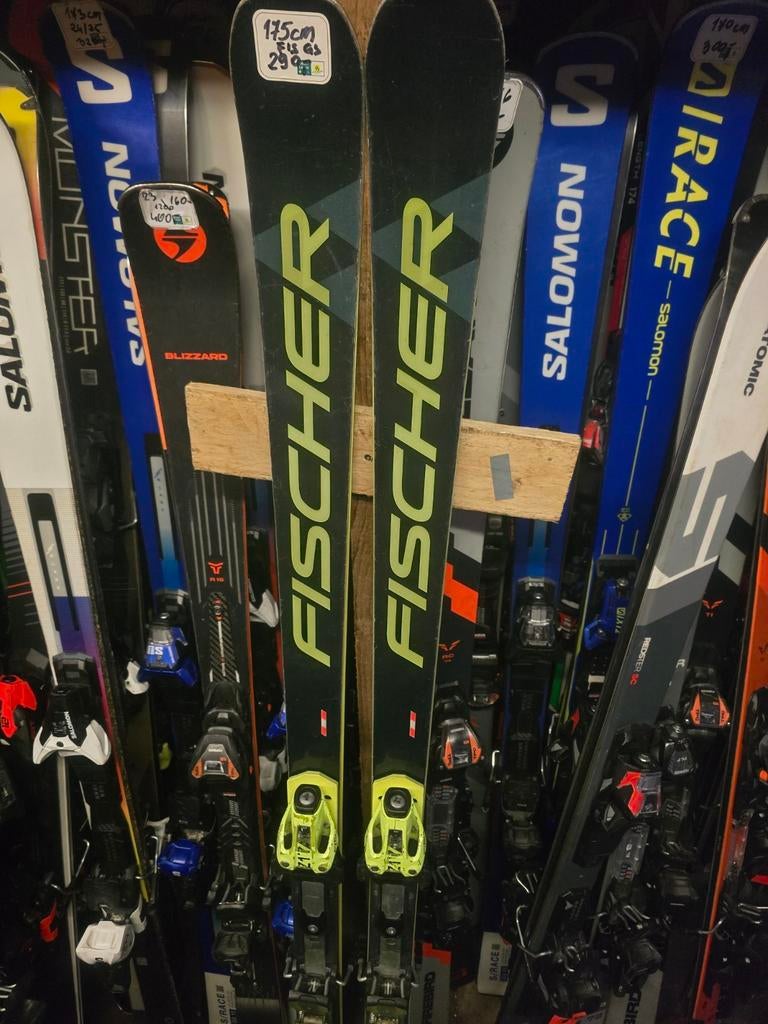 175cm FISCHER RC4 GS FIS, Sport en Fitness, 160 tot 180 cm, Fischer, Ophalen of Verzenden, Zo goed als nieuw