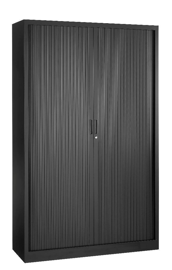 Roldeurkast direct leverbaar 198 x 120 x 43 cm, Gebruikt, 100 tot 150 cm, Ophalen of Verzenden, Metaal