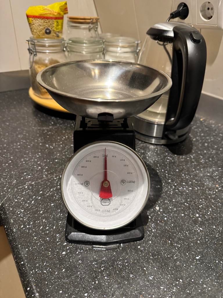 Dille & Kamille Keukenweegschaal - 1kg, Ophalen of Verzenden, Zo goed als nieuw
