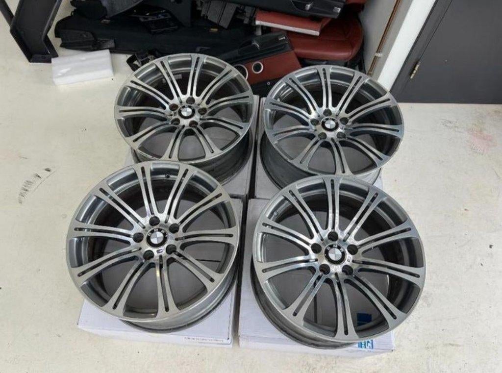BMW M3 E90/E92/E93 EVO 19 INCH VELGENSET ORIGINEEL BREEDSET, 19 inch, Gebruikt, Velg(en), 265 mm