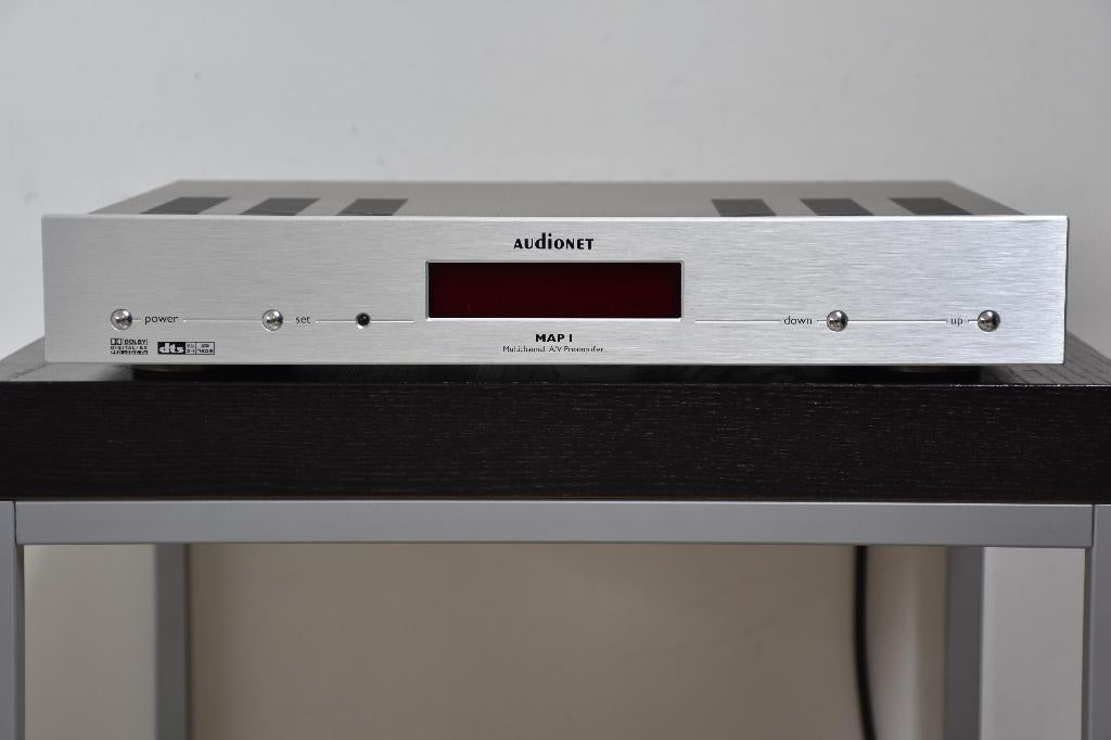 Audionet MAP I -Voorversterker met 24/192kHz USB DAC-, Service@audionet.de, Zo goed als nieuw, 120 watt of meer, Brunsbütteler Damm 140 B 13581 Berlin