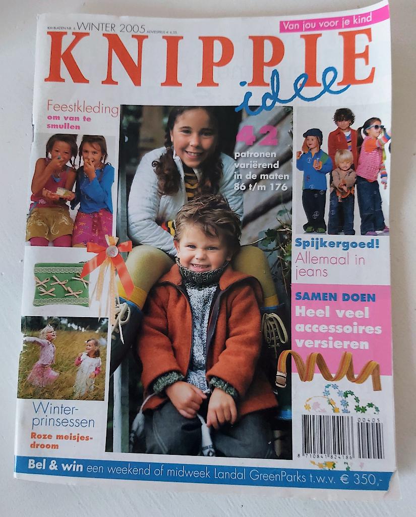 Knippie winter 2005 EN Neue mode kindermode, Verzenden, Gebruikt, Kind, Knippie