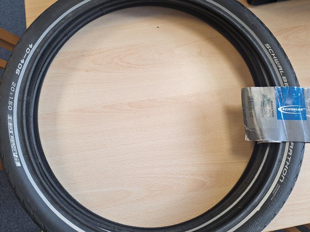 2x schwalbe marathon banden 20x1,50, Fietsen en Brommers, Fietsonderdelen, Ophalen of Verzenden, Nieuw, Voorvork