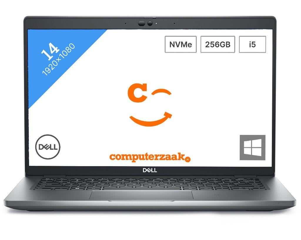 Dell Latitude 5430/Intel Core i5 0.9GHz/8GB/256GB M.2 NVMe, 256 GB, 2 tot 3 Ghz, Qwerty, 8 GB