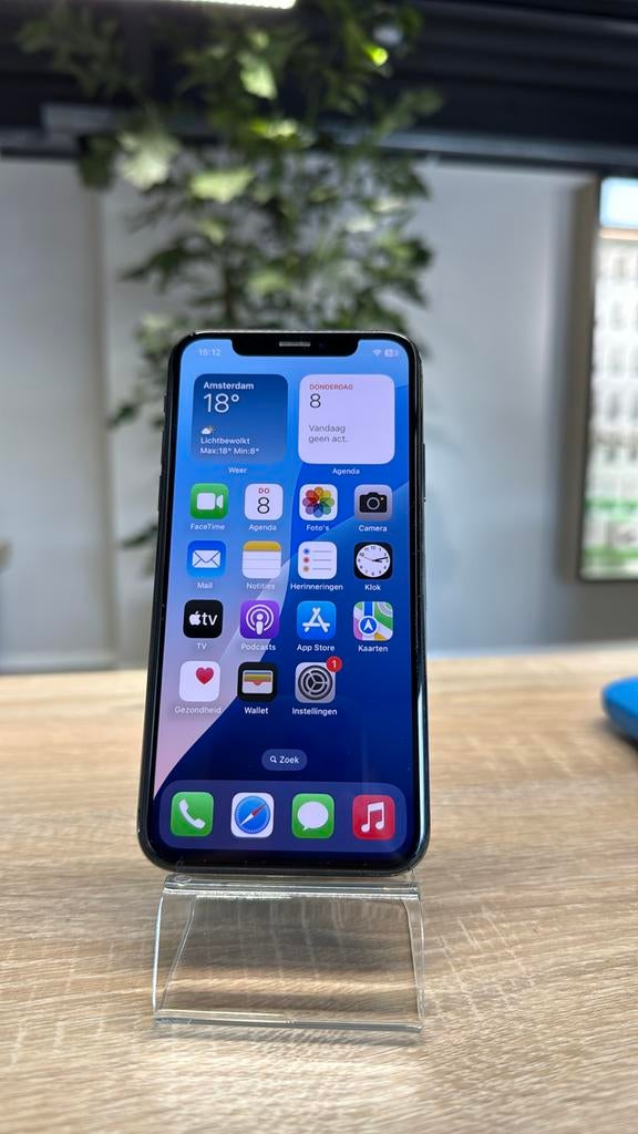  iPhone XS 256GB Zwart Batterij 100% 2 jaar garantie