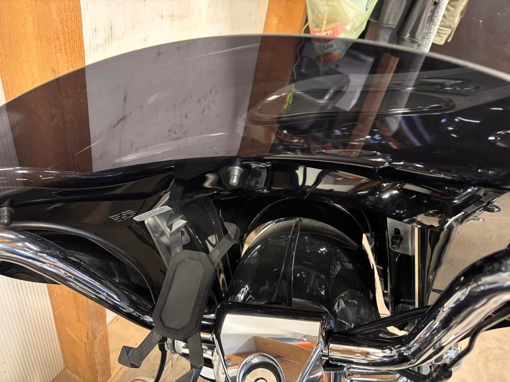Harley Davidson windscherm smoked 12 cm, Motoren, Ophalen, Nieuw