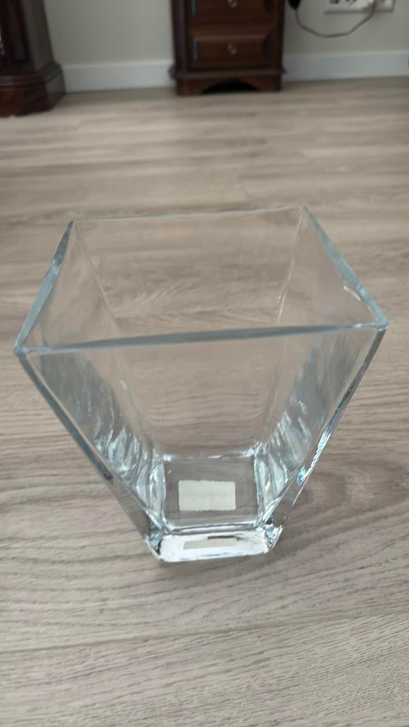 Glazen vaas, Overige kleuren, Nieuw, Ophalen of Verzenden, Glas