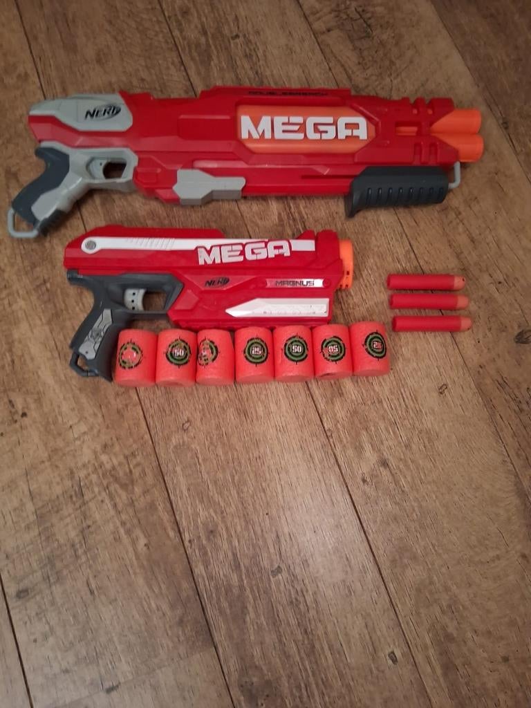 Nerf geweren, Ophalen, Gebruikt